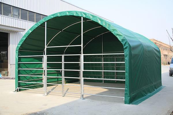 Carpa para cría de ganado