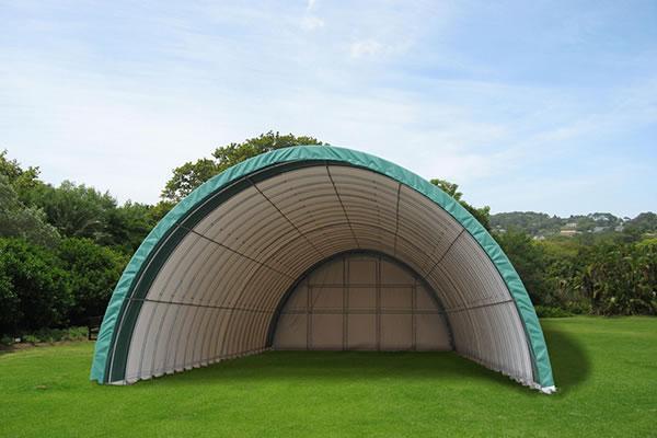 Toldo para almacenamiento ideal para jardín