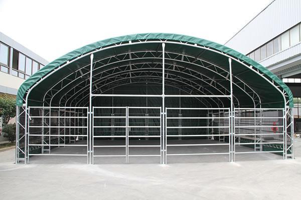 Carpa grande resistente a los rayos ultravioletas y el viento