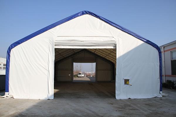 Carpa de almacenamiento con alta resistencia al agua