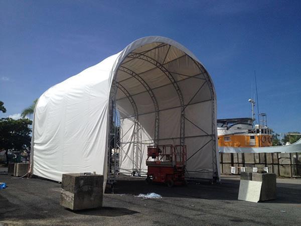Carpa para botes de 8m