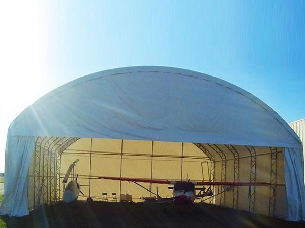 Carpas industriales / Hangar para aviones